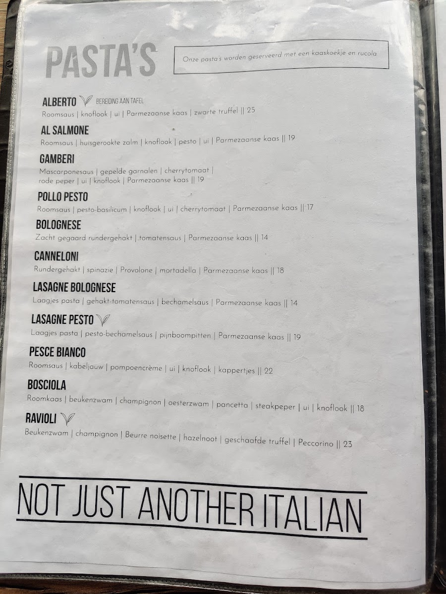 Menu Alberto's-1